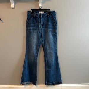 Classic Denim Flare Jeans